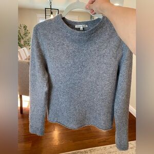 Reformation Cashmere Boyfriend Sweater Gray Size XS/S